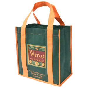 Eco-friendly 6 Bottle Wine Bag - two color