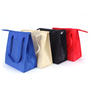 Large eco-friendly insulated bag color variations